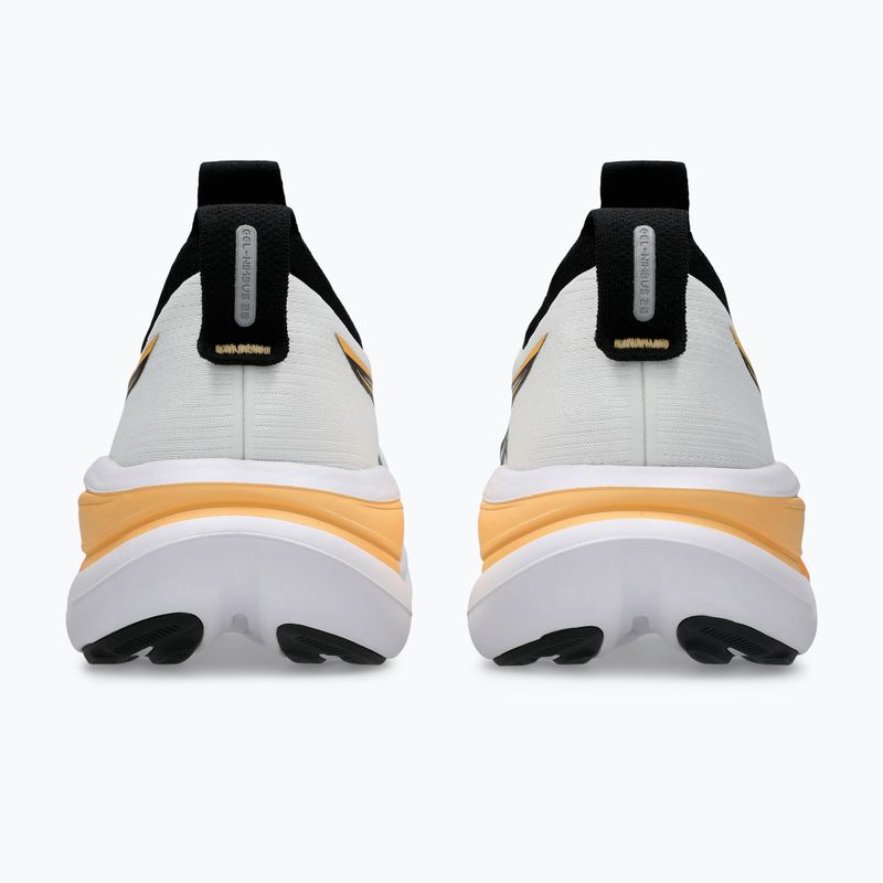 Кросівки для бігу чоловічі ASICS Gel-Nimbus 28 white/stadium orange 6