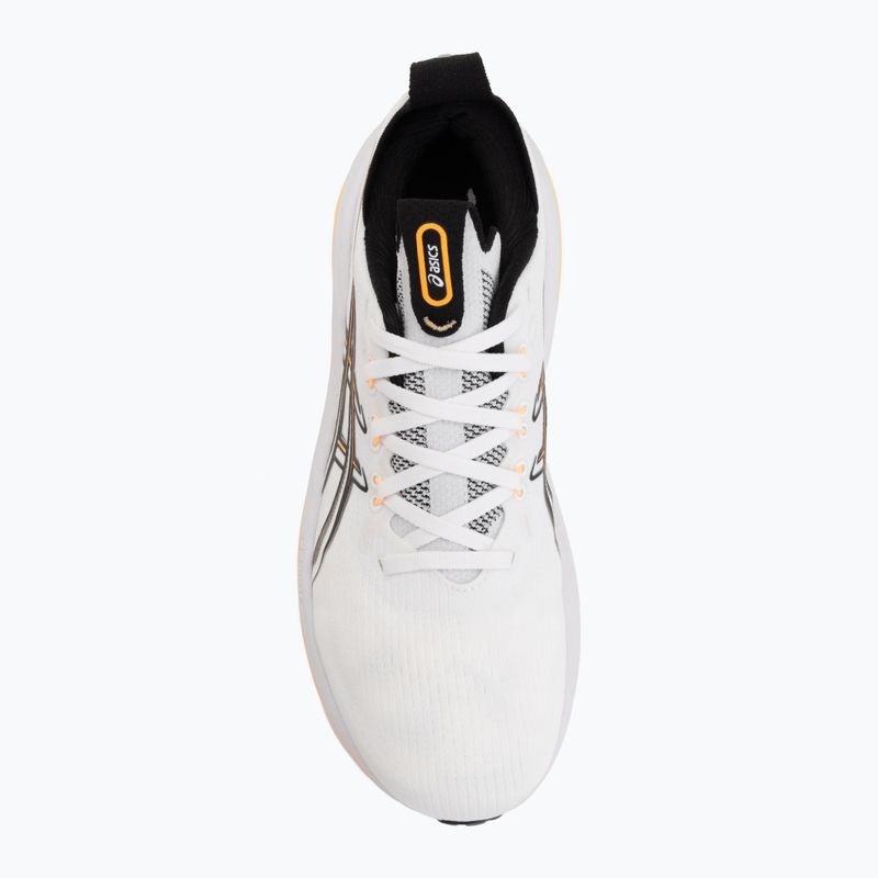 Кросівки для бігу чоловічі ASICS Gel-Nimbus 28 white/stadium orange 5