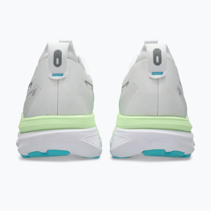 Кросівки для бігу чоловічі ASICS Gel-Kayano 33 white/energy aqua 6
