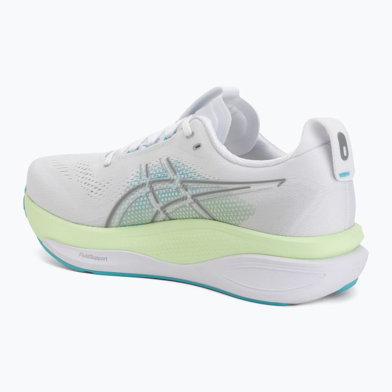 Кросівки для бігу чоловічі ASICS Gel-Kayano 33 white/energy aqua 3