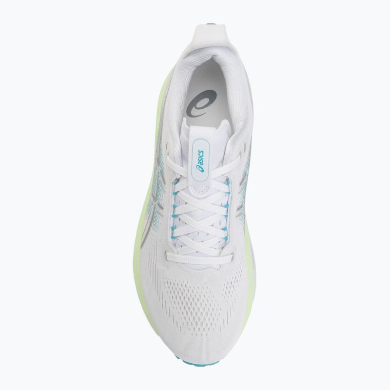 Кросівки для бігу чоловічі ASICS Gel-Kayano 33 white/energy aqua 5