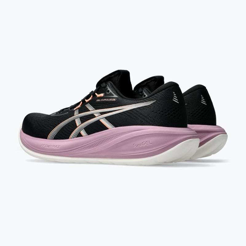 Кросівки для бігу жіночі Asics Gel-Cumulus 28 Black/Taro Purple 4