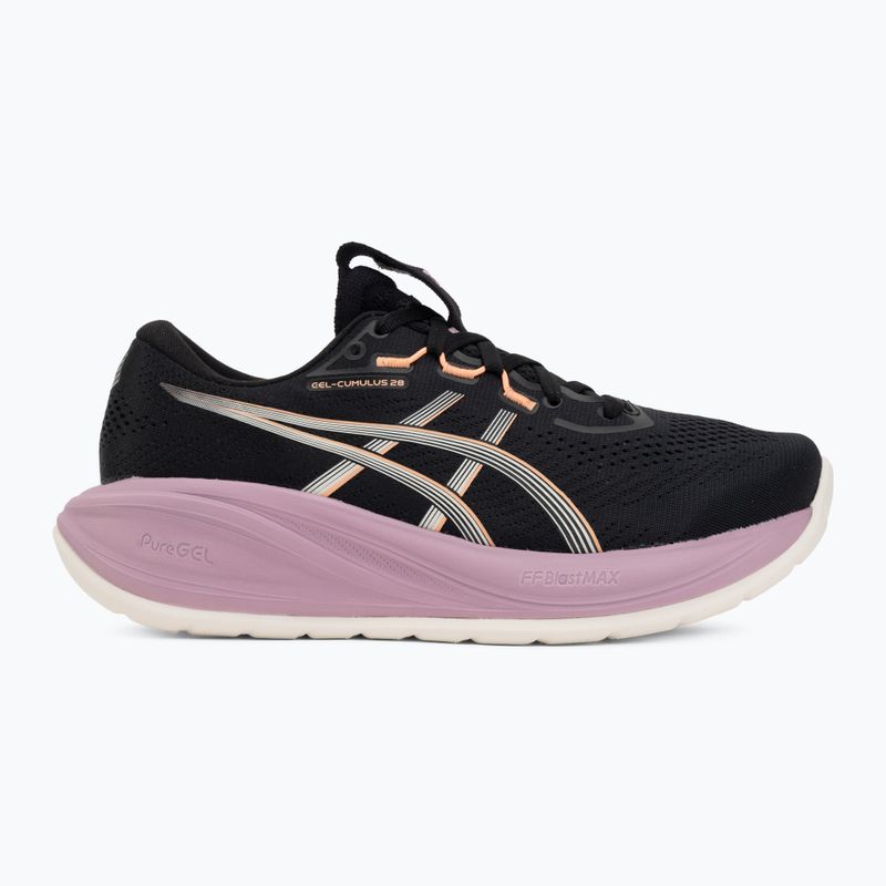 Кросівки для бігу жіночі Asics Gel-Cumulus 28 Black/Taro Purple 2