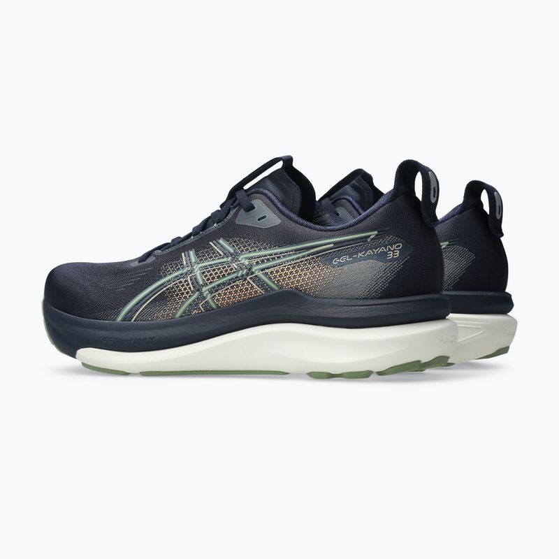 Кросівки для бігу чоловічі ASICS Gel-Kayano 33 midnight/khaki green 3
