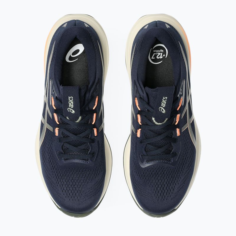 Кросівки для бігу чоловічі ASICS Gel-Cumulus 28 midnight/khaki green 5