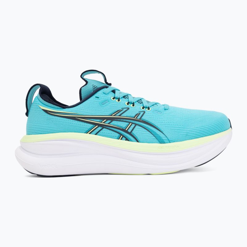 Кросівки для бігу чоловічі ASICS Gel-Nimbus 28 energy aqua/midnight 2