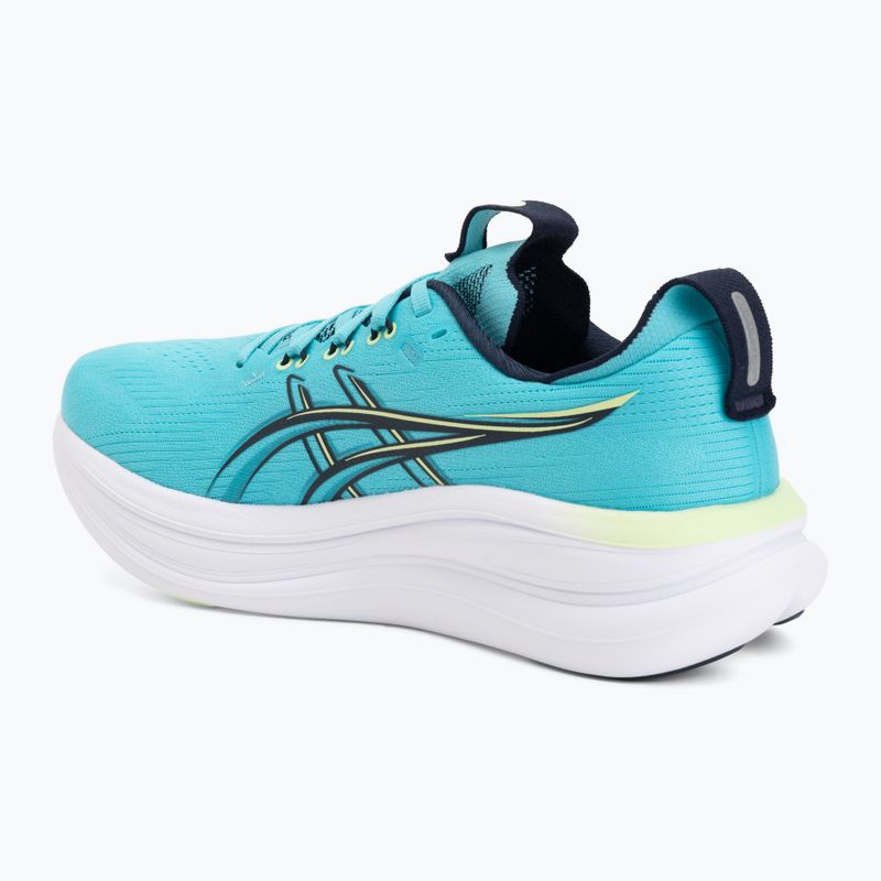 Кросівки для бігу чоловічі ASICS Gel-Nimbus 28 energy aqua/midnight 3