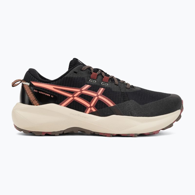 Кросівки для бігу жіночі Asics Gel-Venture 11 Black/Sun Coral 2