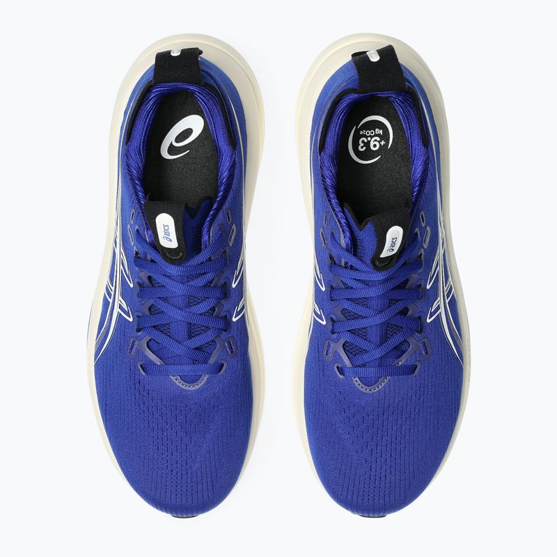Кросівки для бігу чоловічі ASICS Gel-Nimbus 28 prussian blue/cream 5