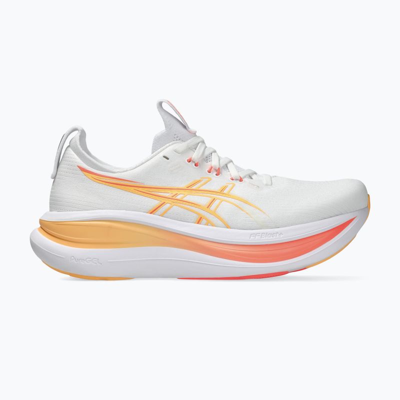 Кросівки для бігу жіночі ASICS Gel-Nimbus 28 white/sun coral 2