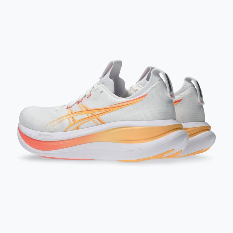 Кросівки для бігу жіночі ASICS Gel-Nimbus 28 white/sun coral 3