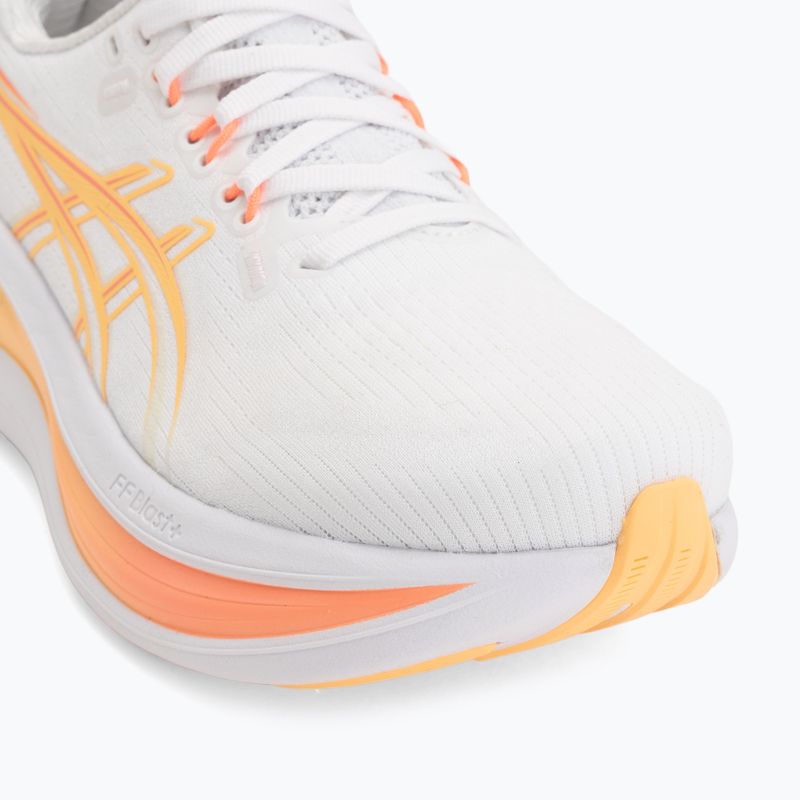 Кросівки для бігу жіночі ASICS Gel-Nimbus 28 white/sun coral 7