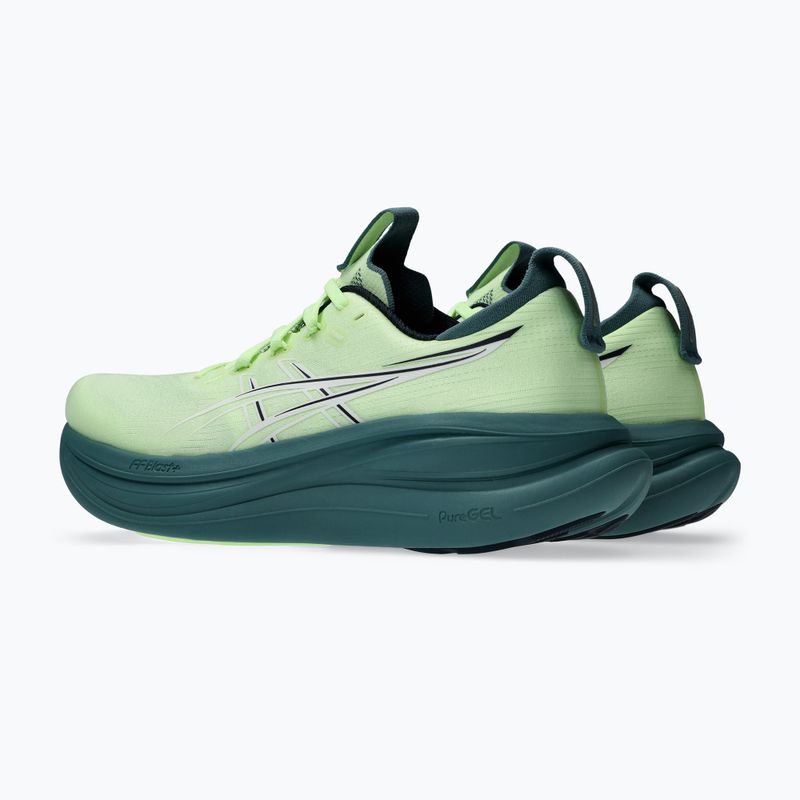 Кросівки для бігу чоловічі ASICS Gel-Nimbus 28 illuminate yellow/foggy teal 3