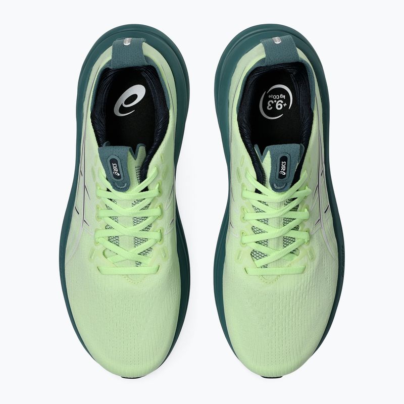 Кросівки для бігу чоловічі ASICS Gel-Nimbus 28 illuminate yellow/foggy teal 5