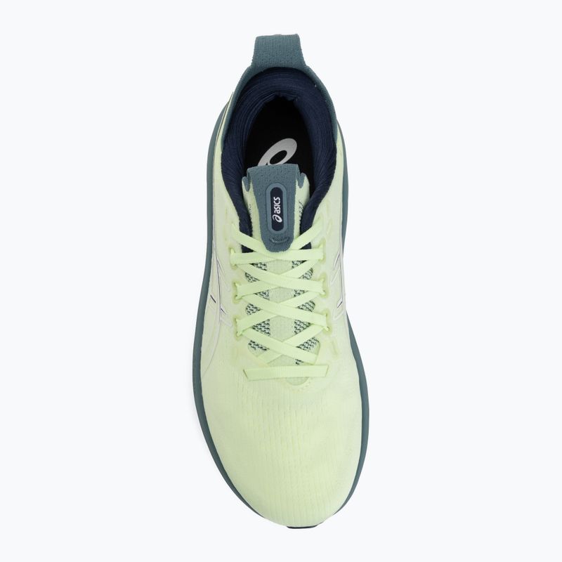 Кросівки для бігу чоловічі ASICS Gel-Nimbus 28 illuminate yellow/foggy teal 5