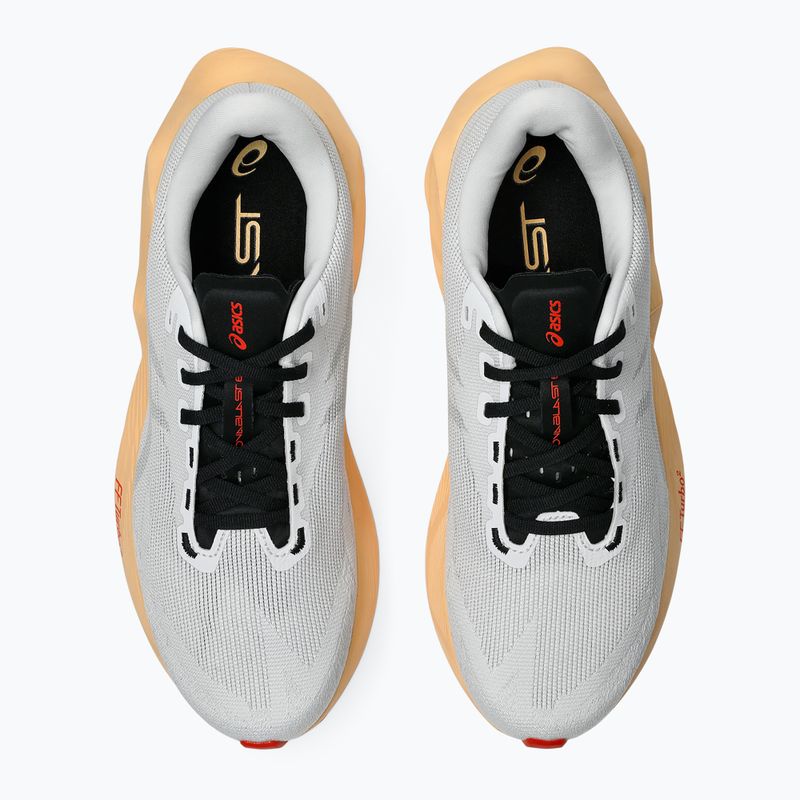Кросівки для бігу чоловічі ASICS Novablast 6 white/orange glow 6