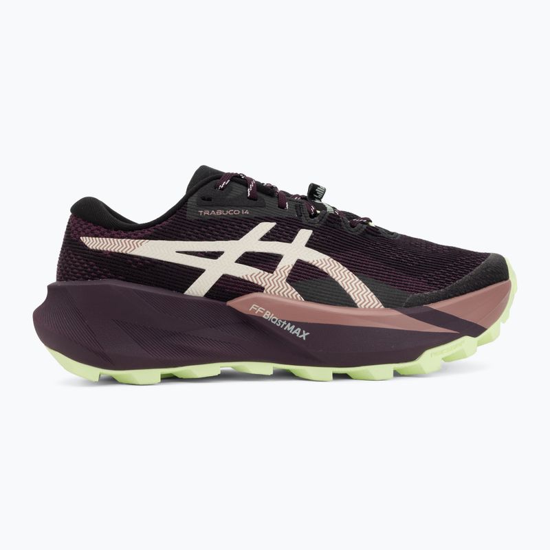 Кросівки для бігу жіночі ASICS Trabuco 14 black/dark aubergine 2