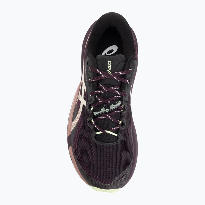 Кросівки для бігу жіночі ASICS Trabuco 14 black/dark aubergine 5