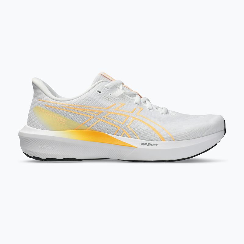 Кросівки для бігу чоловічі ASICS GT-1000 15 white/stadium orange 2