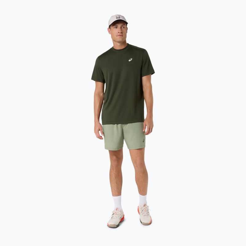 Футболка тенісна чоловіча ASICS Court Top vintage khaki 2
