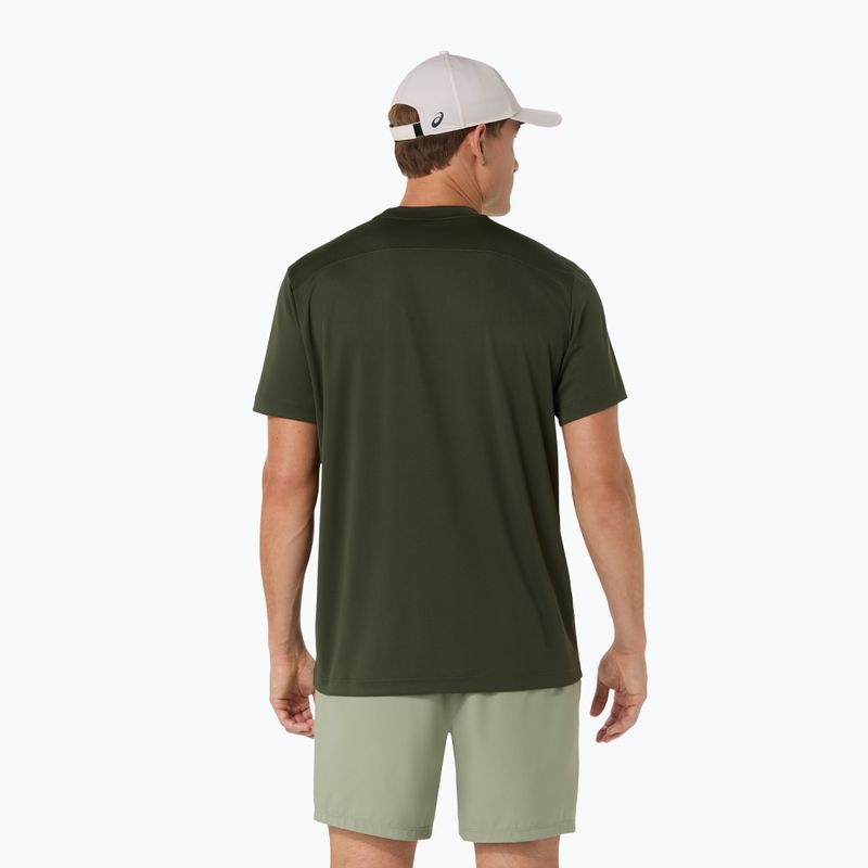 Футболка тенісна чоловіча ASICS Court Top vintage khaki 3