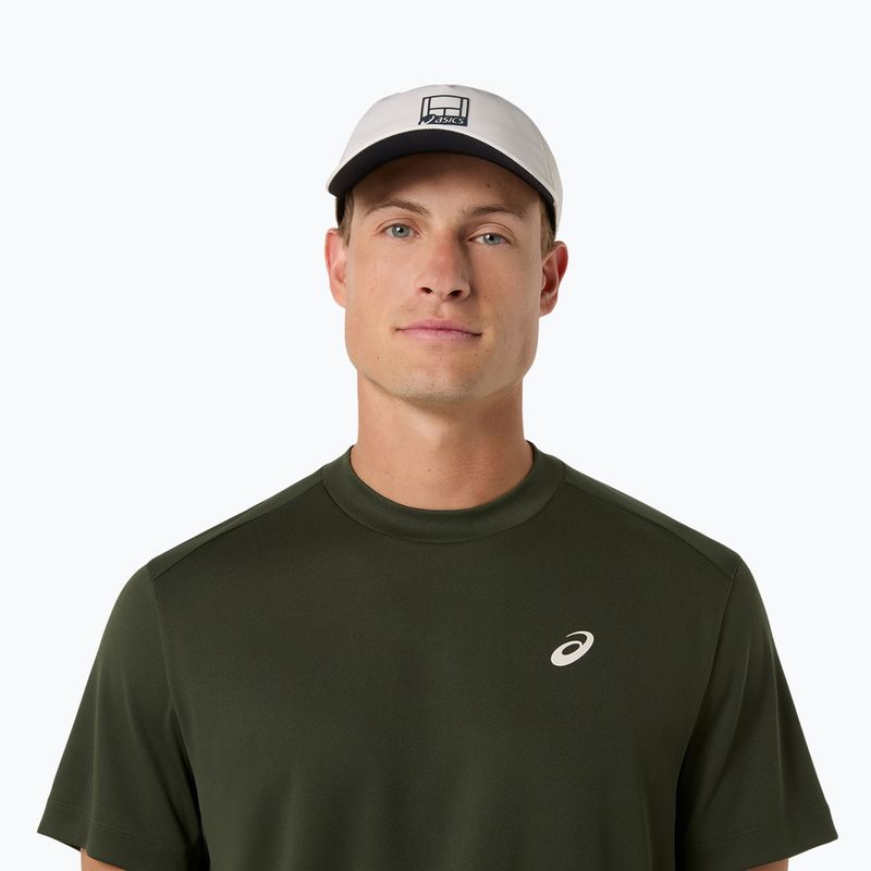 Футболка тенісна чоловіча ASICS Court Top vintage khaki 5