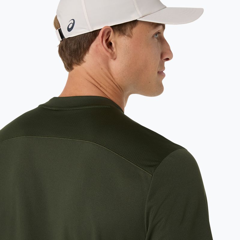 Футболка тенісна чоловіча ASICS Court Top vintage khaki 6