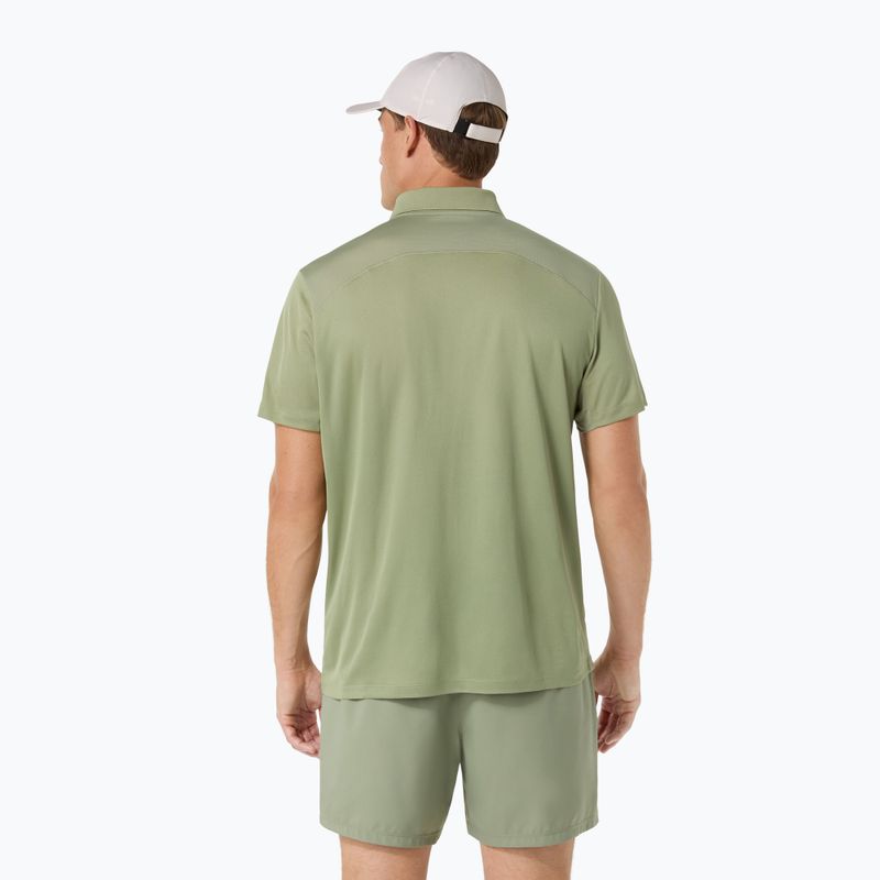 Футболка поло чоловіча ASICS Court Polo khaki green 3