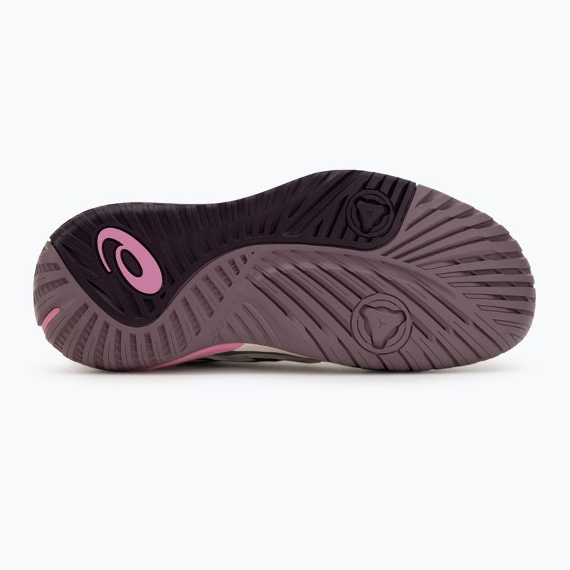 Кросівки тенісні жіночі ASICS Gel-Resolution X soft oat/dark aubergine 4