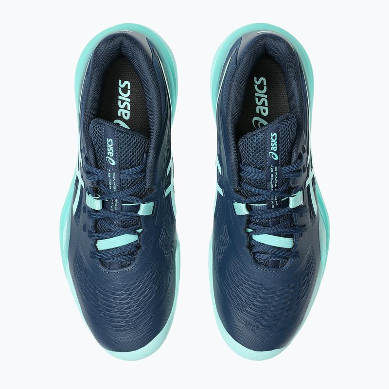 Кросівки тенісні чоловічі ASICS Gel-Resolution X night sky/illuminate mint 4