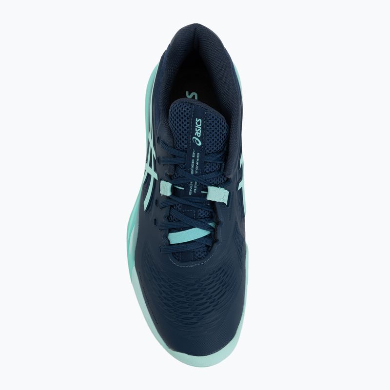 Кросівки тенісні чоловічі ASICS Gel-Resolution X night sky/illuminate mint 5