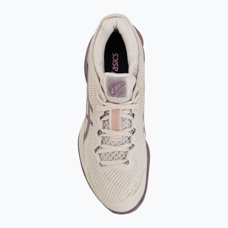 Кросівки тенісні жіночі ASICS Court FF 3 Clay soft oat/dusty mauve 5