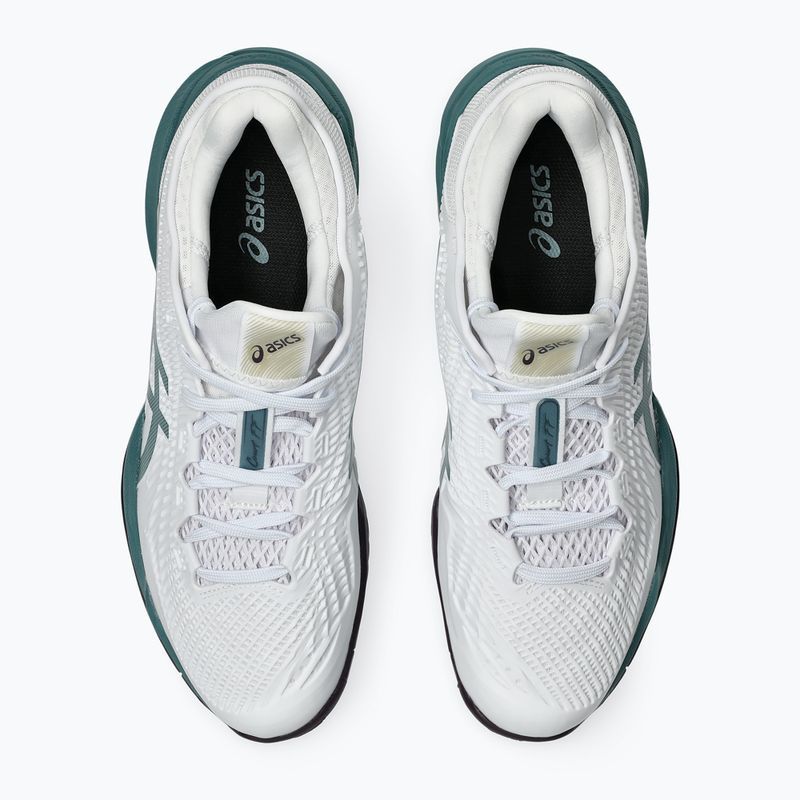 Кросівки тенісні чоловічі ASICS Court FF 3 white/foggy teal 4