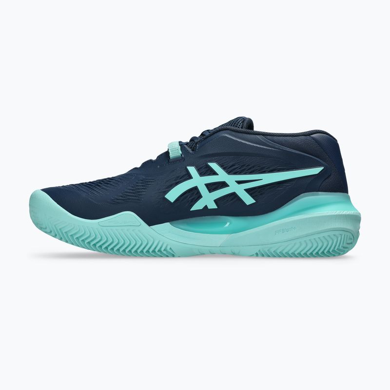 Кросівки тенісні чоловічі ASICS Gel-Resolution X Clay night sky/illuminate mint 2