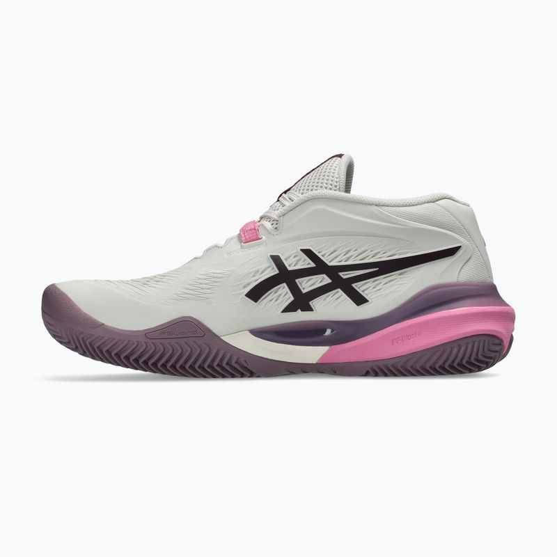 Кросівки тенісні жіночі ASICS Gel-Resolution X Clay soft oat/dark aubergine 2