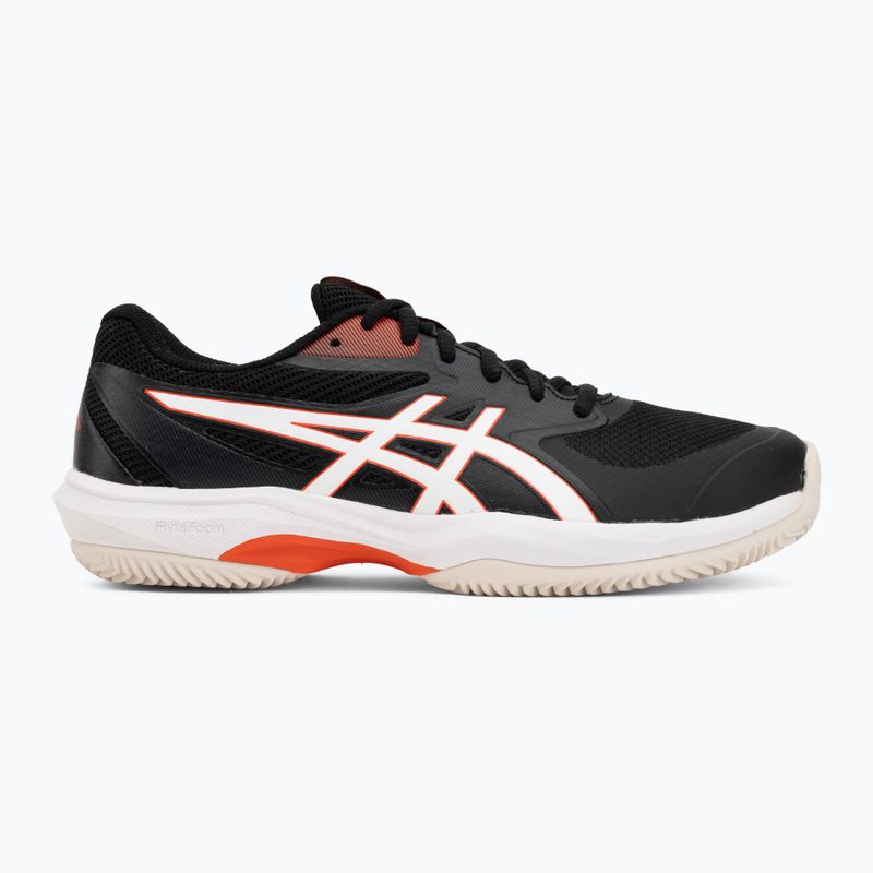 Кросівки тенісні чоловічі ASICS Game FF Clay black/cherry tomato 2