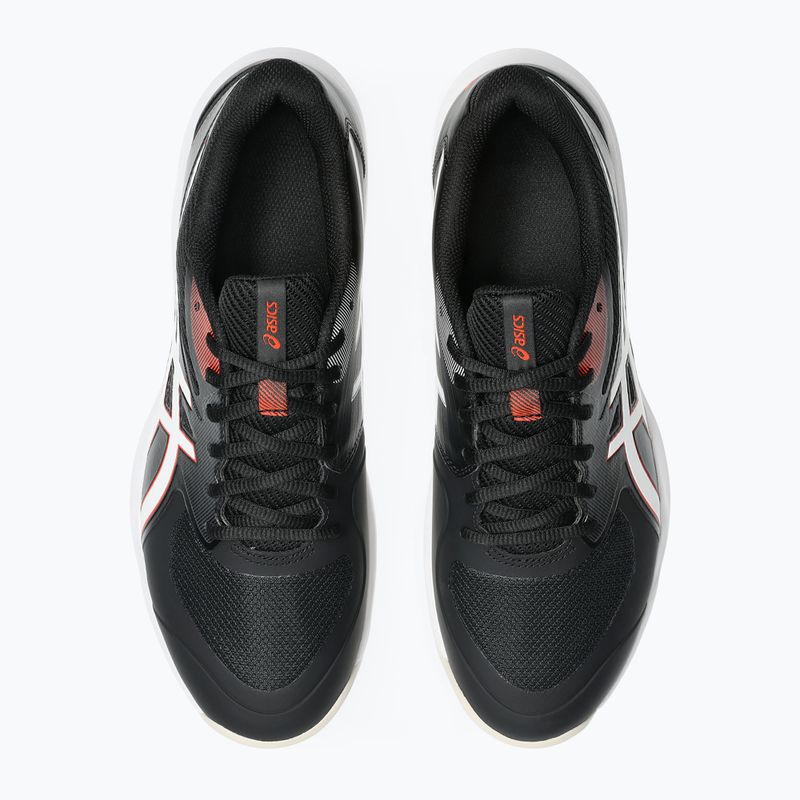 Кросівки тенісні чоловічі ASICS Game FF Clay black/cherry tomato 4