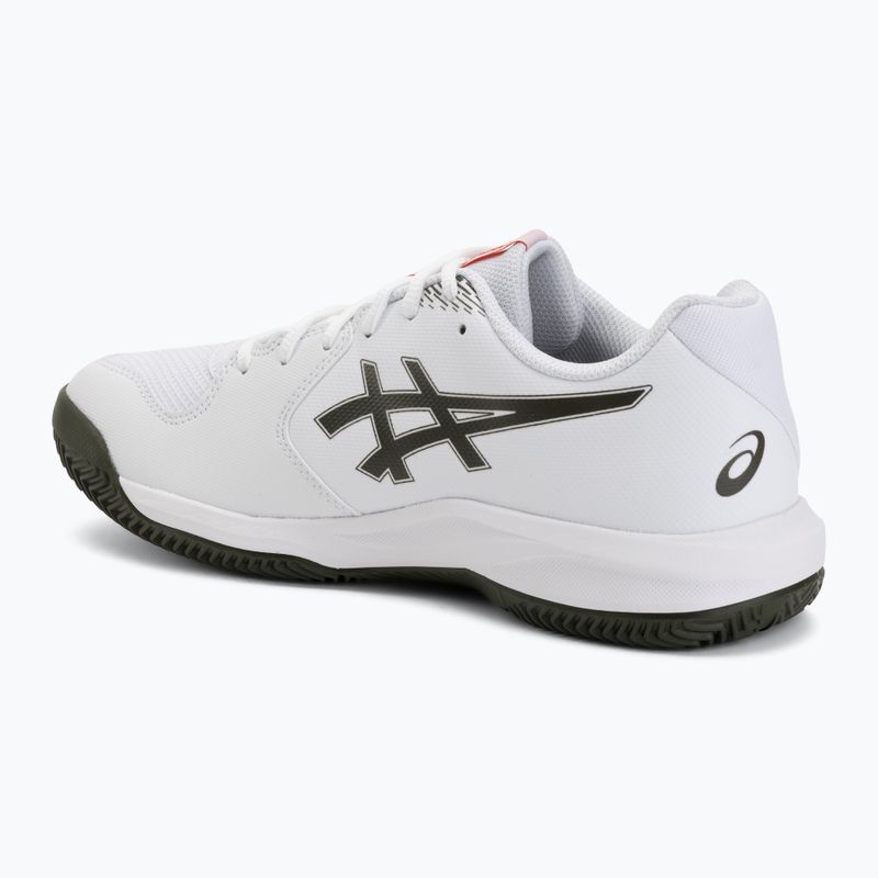 Кросівки тенісні чоловічі ASICS Gel-Dedicate 9 Clay white/vintage khaki 3