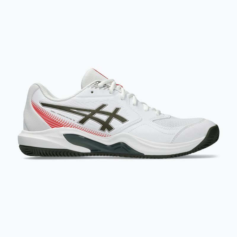 Кросівки тенісні чоловічі ASICS Gel-Dedicate 9 Clay white/vintage khaki