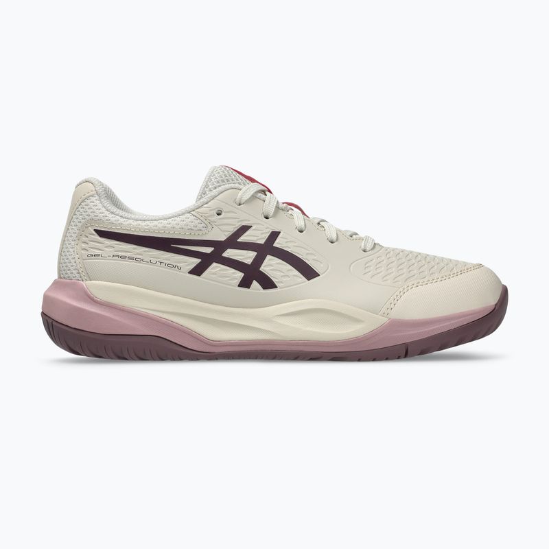 Кросівки тенісні дитячі ASICS Gel-Resolution X GS soft oat/dark aubergine 2