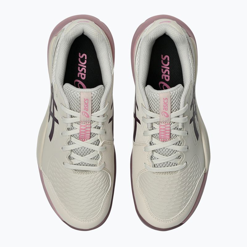Кросівки тенісні дитячі ASICS Gel-Resolution X GS soft oat/dark aubergine 5