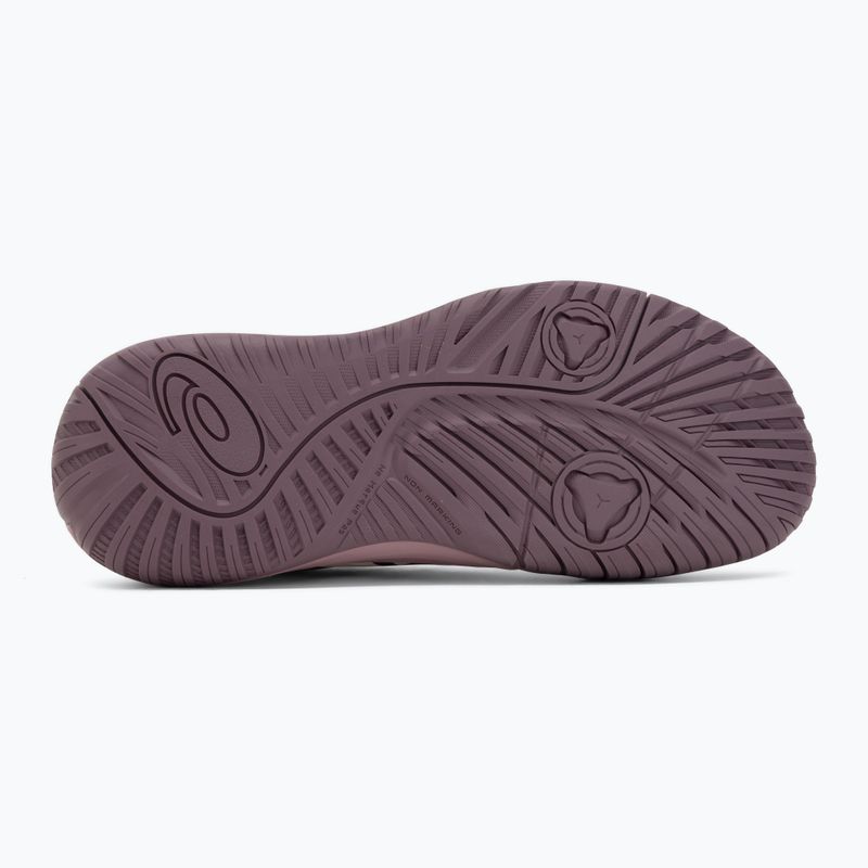 Кросівки тенісні дитячі ASICS Gel-Resolution X GS soft oat/dark aubergine 4