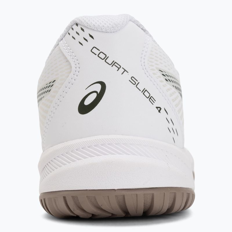 Кросівки тенісні чоловічі ASICS Court Slide 4 white/vintage khaki 6