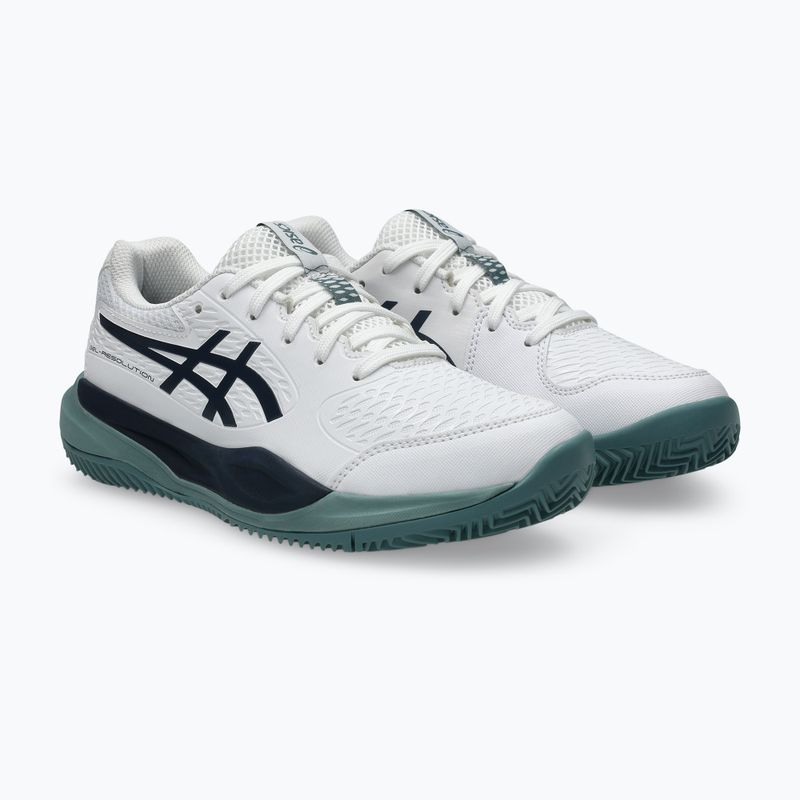 Кросівки тенісні дитячі ASICS Gel-Resolution X GS Clay white/midnight