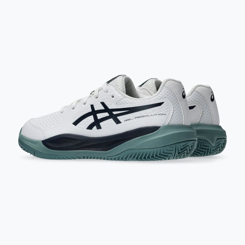 Кросівки тенісні дитячі ASICS Gel-Resolution X GS Clay white/midnight 3