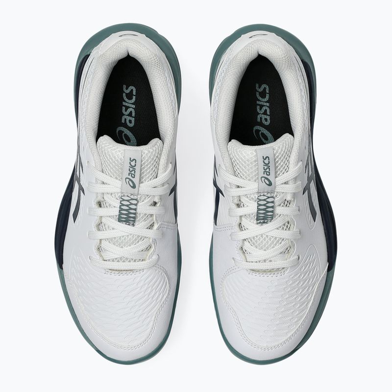 Кросівки тенісні дитячі ASICS Gel-Resolution X GS Clay white/midnight 5