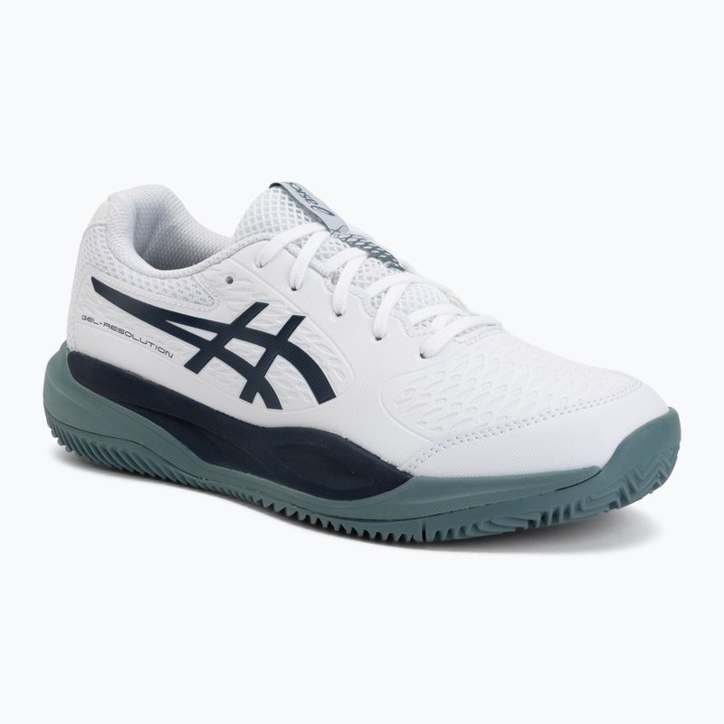 Кросівки тенісні дитячі ASICS Gel-Resolution X GS Clay white/midnight