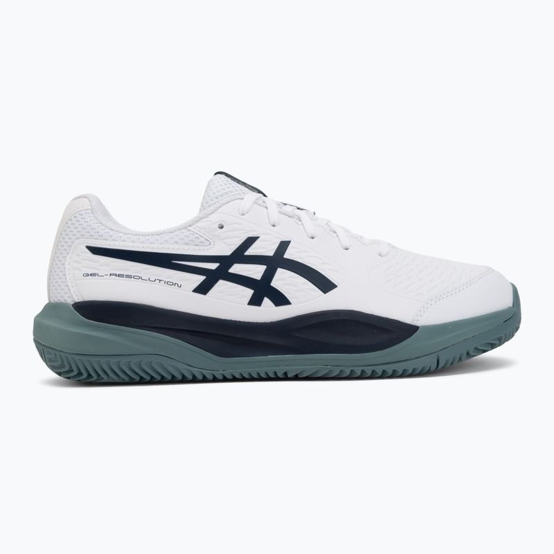 Кросівки тенісні дитячі ASICS Gel-Resolution X GS Clay white/midnight 2