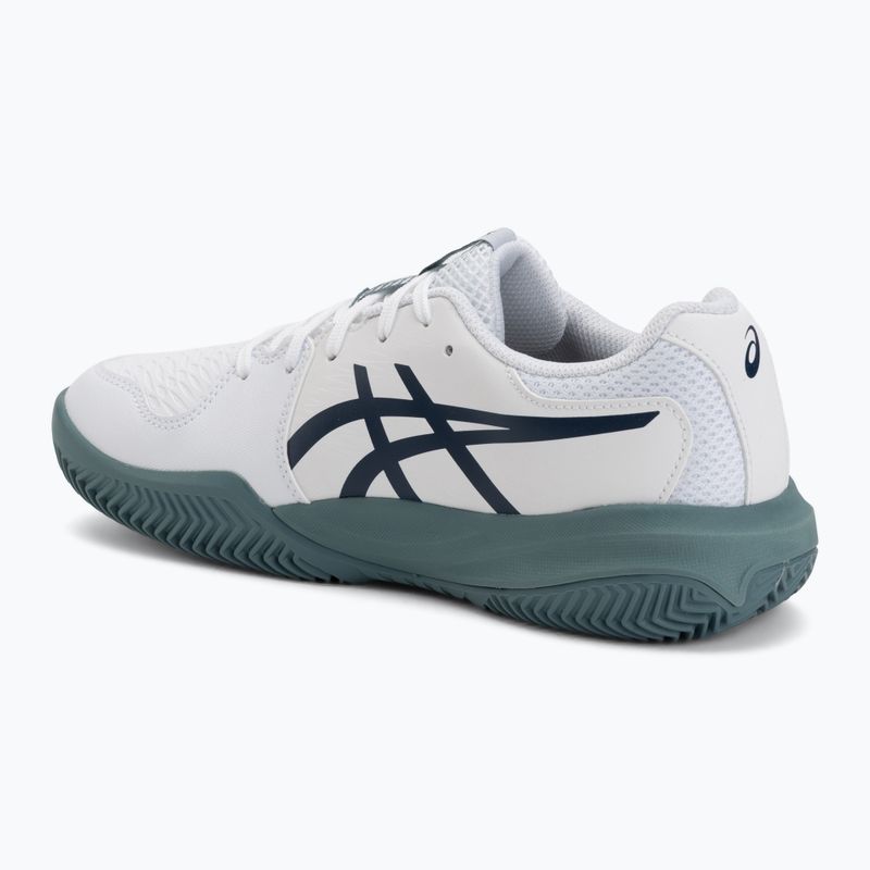 Кросівки тенісні дитячі ASICS Gel-Resolution X GS Clay white/midnight 3