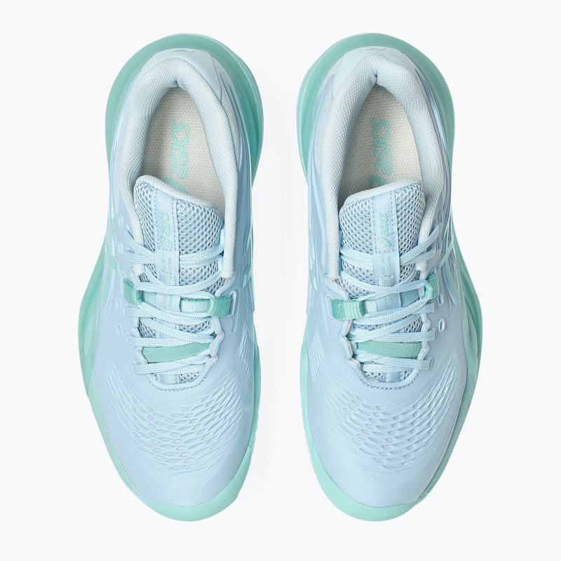 Кросівки тенісні жіночі ASICS Gel-Resolution X light blue/oasis green 4